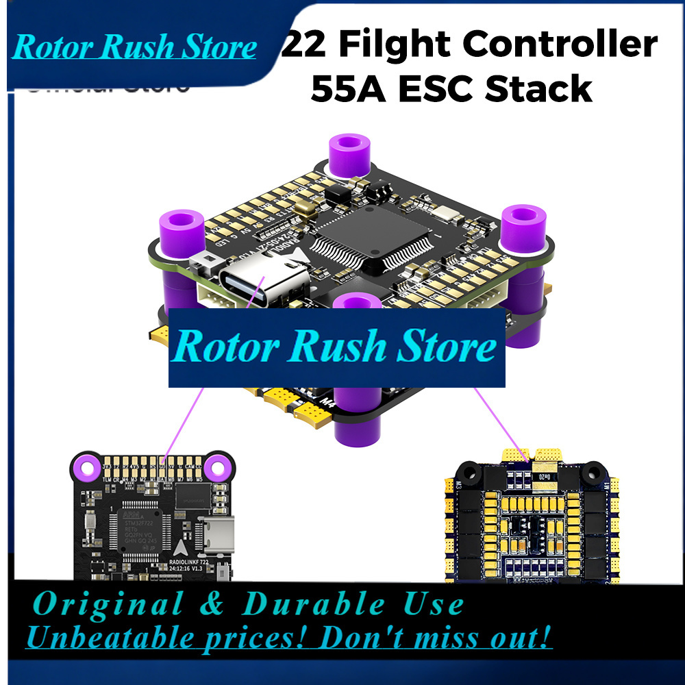 Betaflight Fc F7 - وحدة تحكم طيران RoRusRadiolink F722 مع