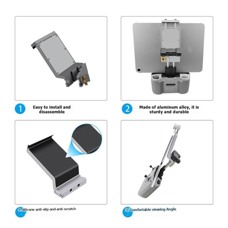 حامل ألومنيوم للهاتف والجهاز ا - مراجعة Drone Tablet Mount وسعره