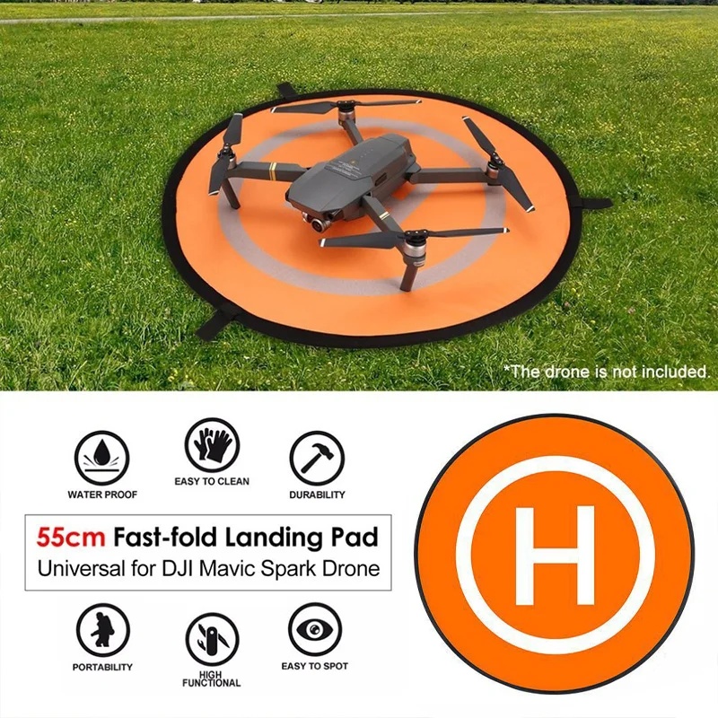 بساط هبوط قابل للطي بطول 55 سم - مراجعة Drone Landing Pad وسعره