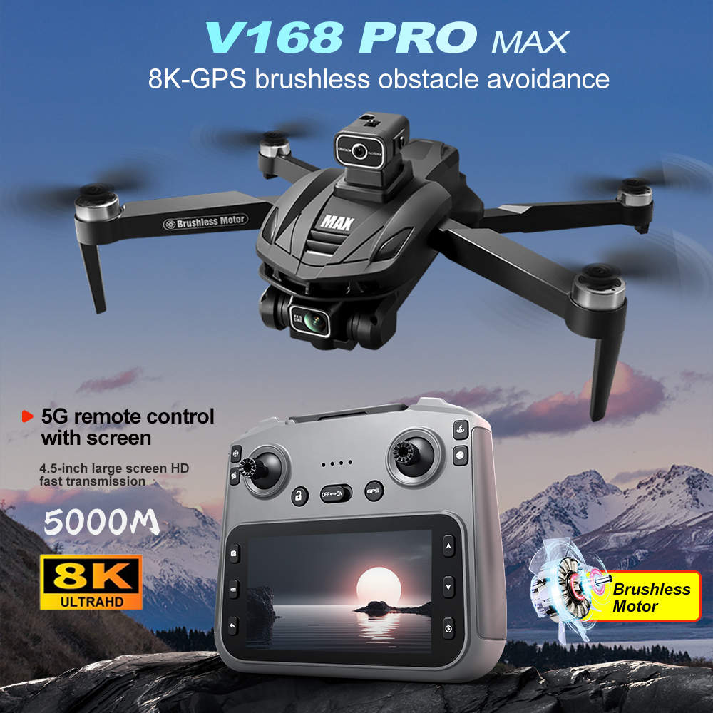 V168 PRO Max GPS Drone 8K Prof - مراجعة Drone Battery Charger وسعره